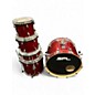 Used SPL 5 Piece Velocity Kit Red Drum Kit thumbnail
