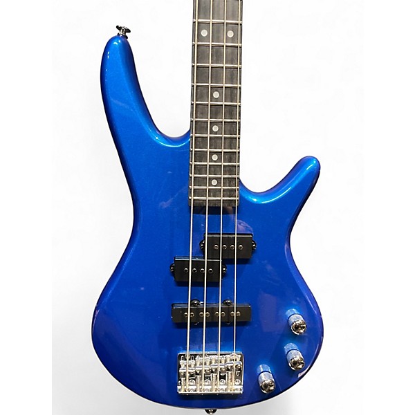Used Ibanez GSRM20 Mikro Short Scale Starlight Blue Electric Bass Guitar