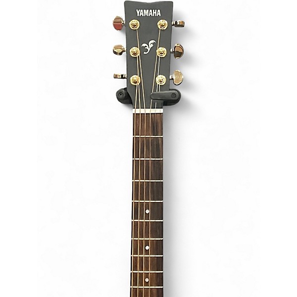 Used Yamaha FX335C Black Acoustic Electric Guitar