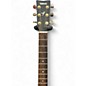 Used Yamaha FX335C Black Acoustic Electric Guitar