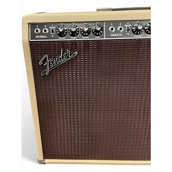 Used Fender Fender Tone Master Twin Reverb 200W 2x12 Celestion NEO Cream Guitar Combo Amp
