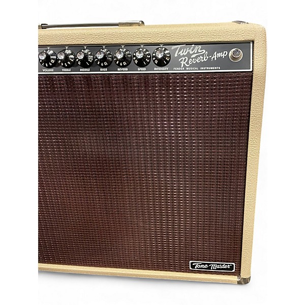 Used Fender Fender Tone Master Twin Reverb 200W 2x12 Celestion NEO Cream Guitar Combo Amp