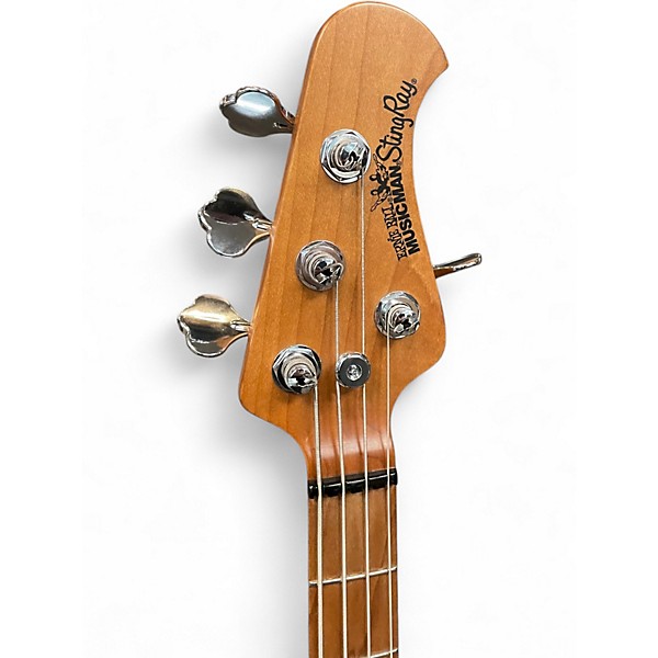 Used Ernie Ball Music Man StingRay Special HH Dropped Copper Electric Bass Guitar