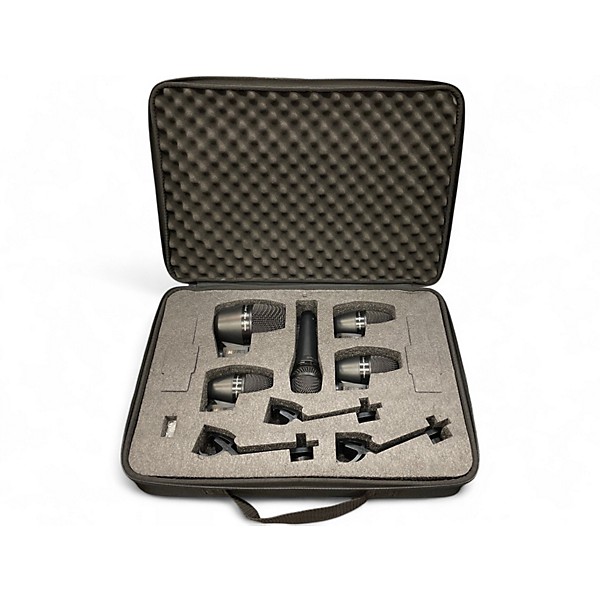 Used Shure pgadrumkit 5 Piece Drum Microphone Kit Drum Microphone