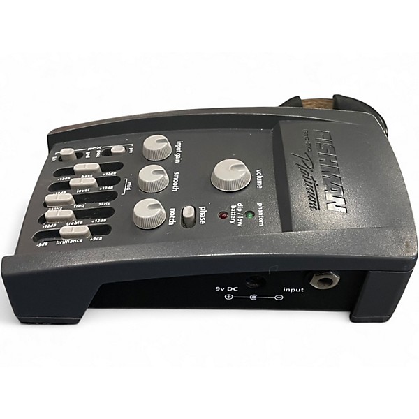 Used Fishman Platinum EQ Pre With DI Pedal