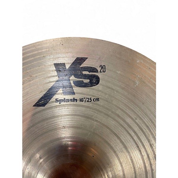 Used SABIAN 10in XS20 Splash Cymbal