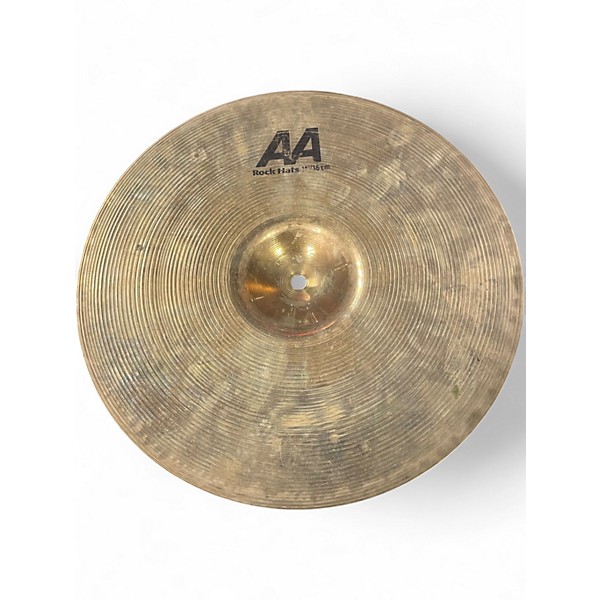 Used SABIAN 14in ROCK HATS AA PAIR Cymbal