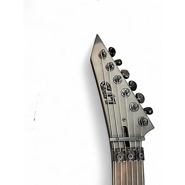 Used ESP LTD BLACK METAL M Black Solid Body Electric Guitar