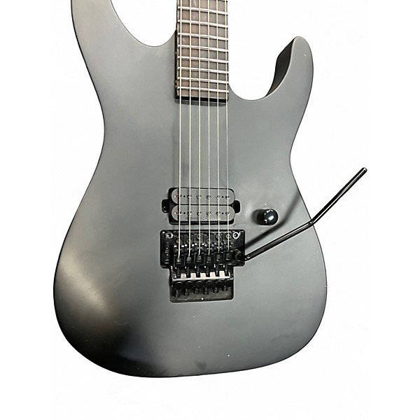 Used ESP LTD BLACK METAL M Black Solid Body Electric Guitar