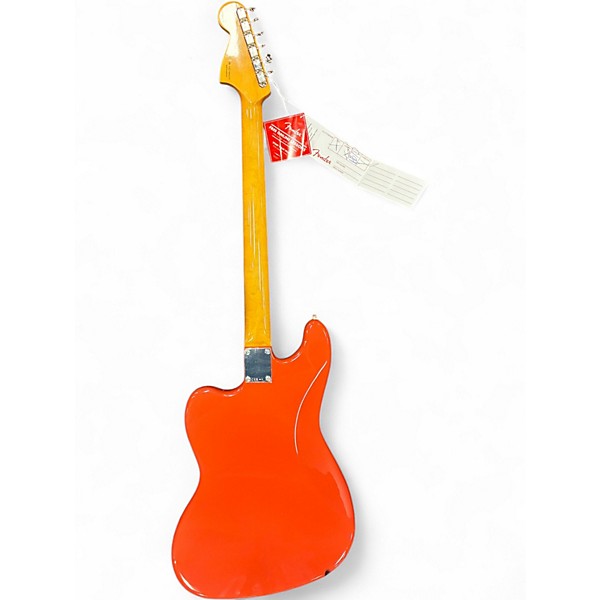 Used 2025 Fender Vintera II 60's Bass VI Fiesta Red Electric Bass Guitar