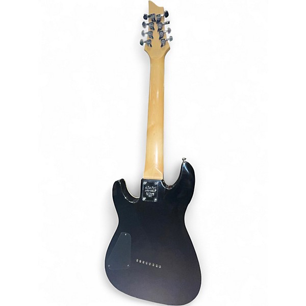 Used Schecter Guitar Research Omen 8 Black Solid Body Electric Guitar