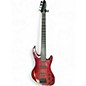 Used DeArmond PILOT V BASS Wine Red Electric Bass Guitar thumbnail