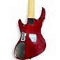 Used DeArmond PILOT V BASS Wine Red Electric Bass Guitar