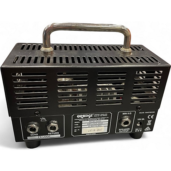 Used Orange Amplifiers Micro Dark 20W Tube Guitar Amp Head