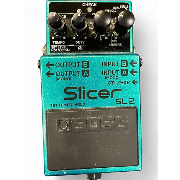 Used BOSS SL20 Slicer Twin Pedal