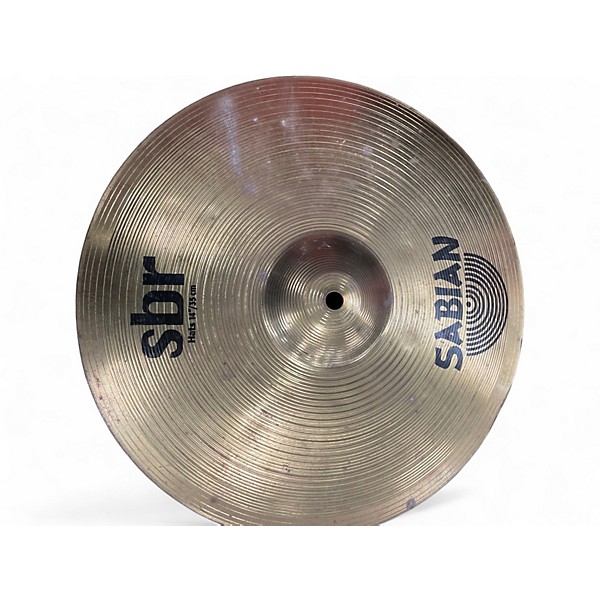 Used SABIAN 14in SBR Hi Hat Pair Cymbal