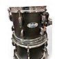 Used Pearl 4 Piece Pearl Masters Maple Complete Matte Black Mist Drum Kit