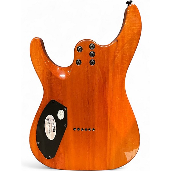 Used Schecter Guitar Research CR-6 Charcoal Burst Solid Body Electric Guitar