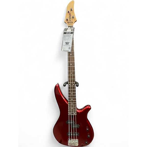 Used Yamaha RBX170 Candy Apple Red Electric Bass Guitar
