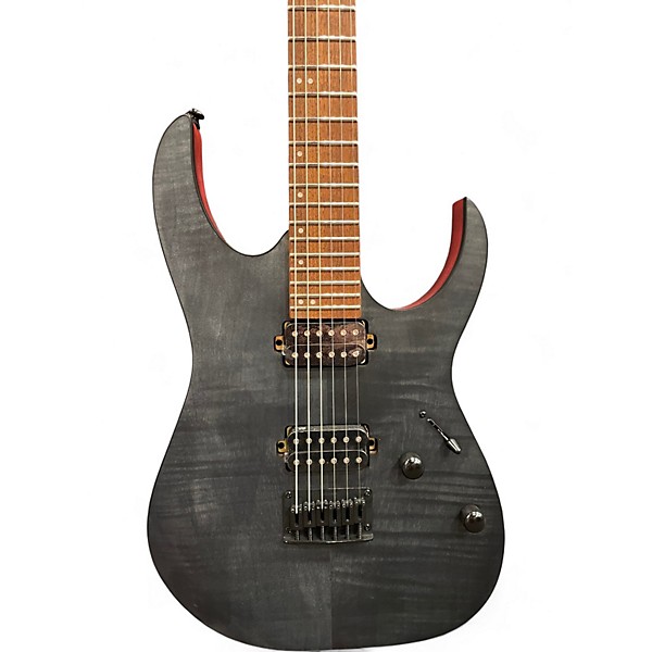 Used Ibanez RG6003FM Flat Transparent Gray Solid Body Electric Guitar