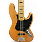 Used Squier Classic Vibe 70s Jazz Bass 5 STRING Natural Electric Bass Guitar