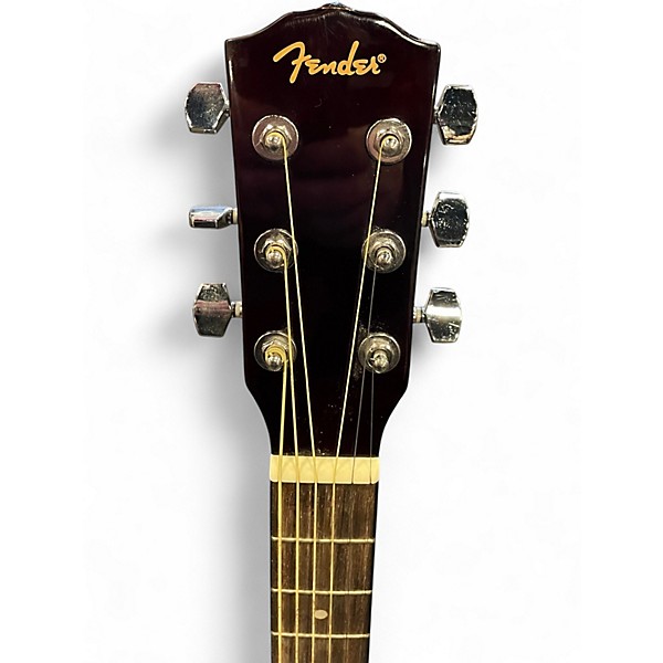 Used Fender FA135CE Natural Acoustic Electric Guitar