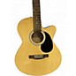 Used Fender FA135CE Natural Acoustic Electric Guitar