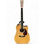 Used Martin DC-16RGTE Natural Acoustic Electric Guitar thumbnail