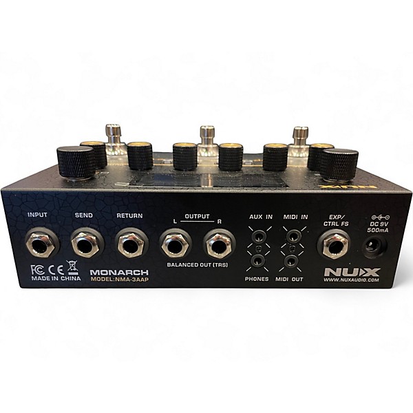 Used NUX Amp Academy Stomp Compact Modeler and Amp Profile Loader Ped Effect Processor