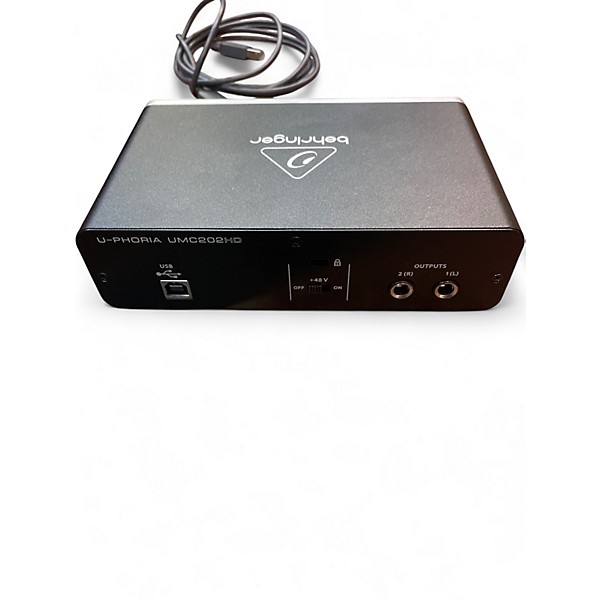 Used Behringer U-Phoria UMC202HD Audio Interface