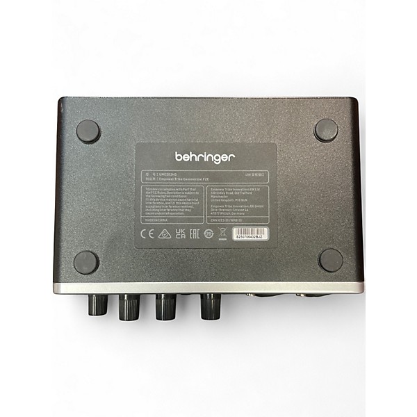 Used Behringer U-Phoria UMC202HD Audio Interface