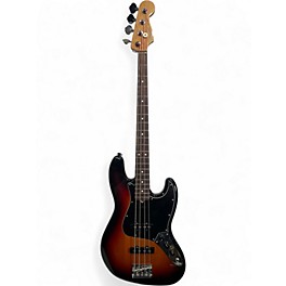 Used Fender Deluxe Jazz Bass 2 Color Sunburst Electric Bass Guitar