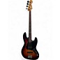Used Fender Deluxe Jazz Bass 2 Color Sunburst Electric Bass Guitar thumbnail