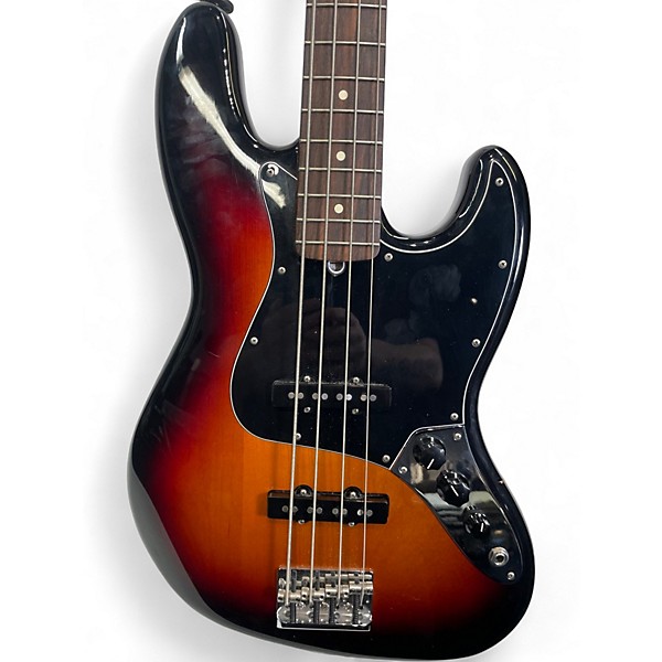 Used Fender Deluxe Jazz Bass 2 Color Sunburst Electric Bass Guitar