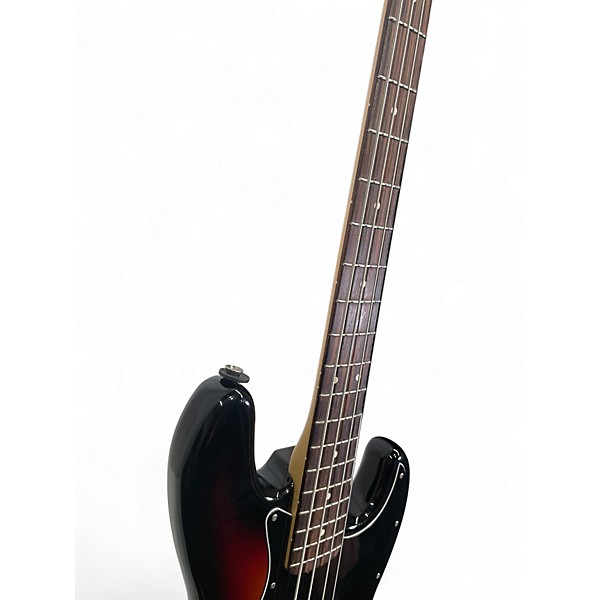 Used Fender Deluxe Jazz Bass 2 Color Sunburst Electric Bass Guitar