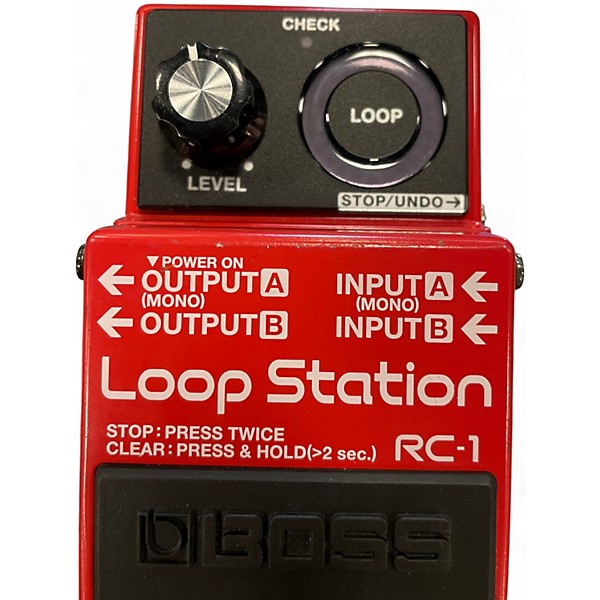 Used BOSS RC1 Loop Station Pedal
