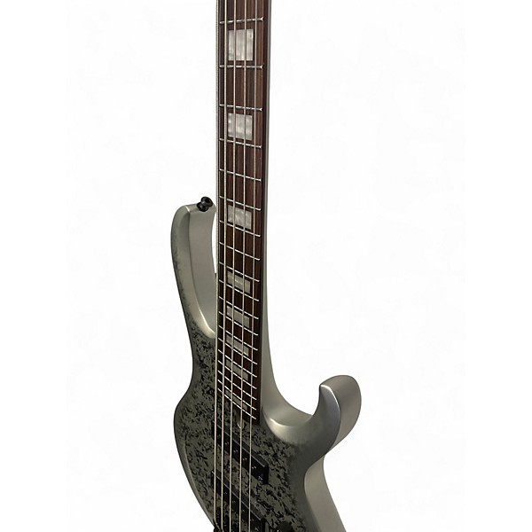 Used Ibanez BTB25TH5 Silver Electric Bass Guitar