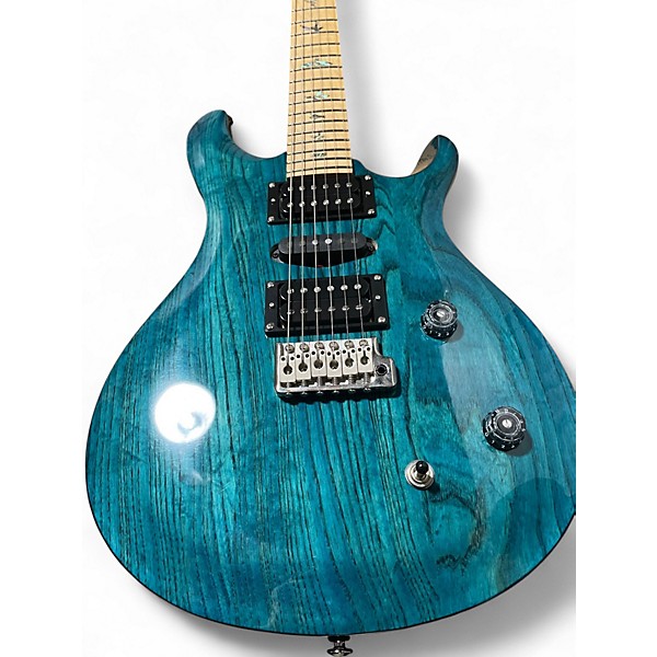 Used PRS Swamp Ash Special Iri Blue Solid Body Electric Guitar