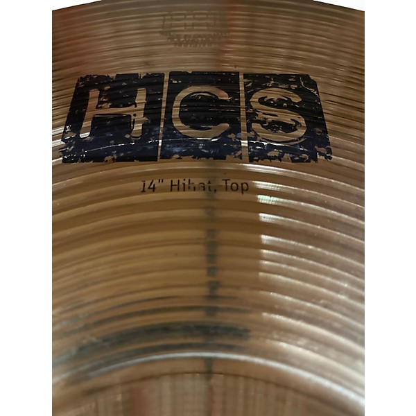 Used MEINL 14in HCS Hi Hat Pair Cymbal