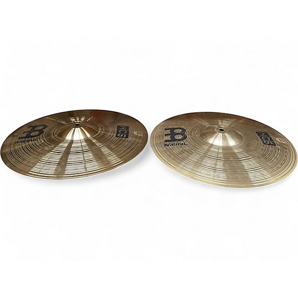 Used MEINL 14in HCS Hi Hat Pair Cymbal