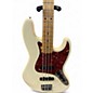 Used Fender Standard Jazz Bass WHITE Electric Bass Guitar