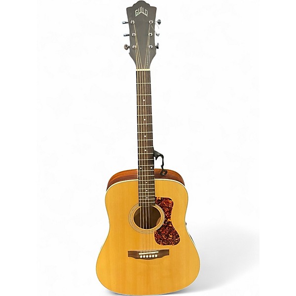 Used Guild 240E Natural Acoustic Electric Guitar