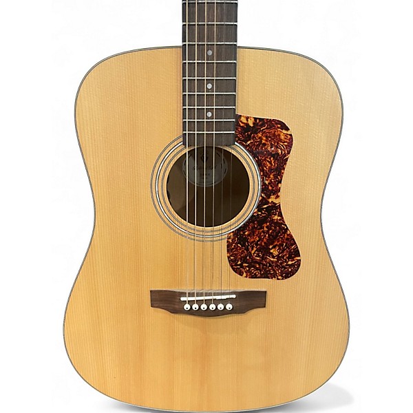 Used Guild 240E Natural Acoustic Electric Guitar