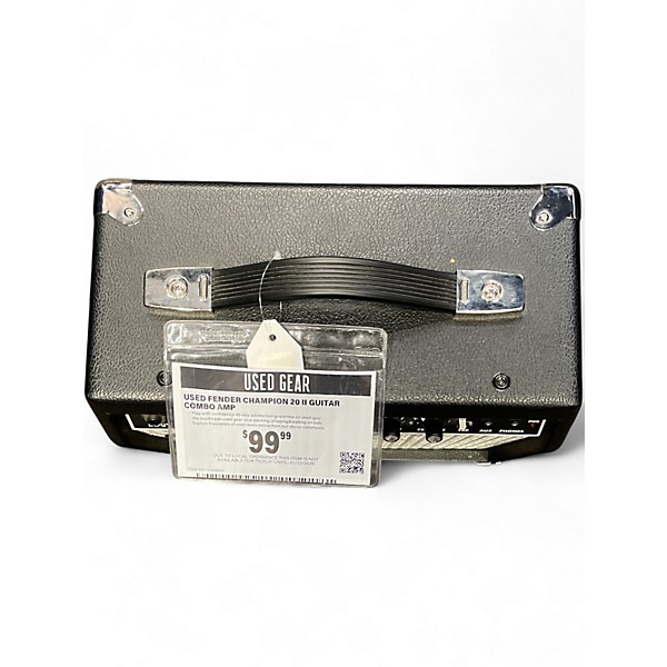 Used Fender Champion 20 ii Guitar Combo Amp