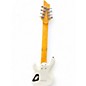 Used Schecter Guitar Research C8 DELUXE WHITE SATIN Solid Body Electric Guitar