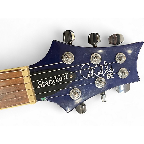 Used PRS SE Standard 24 Trans Blue Solid Body Electric Guitar