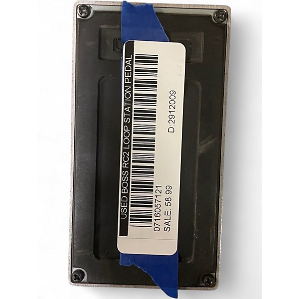 Used BOSS RC2 Loop Station Pedal