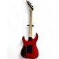 Used Jackson JS34Q Dinky Trans Red Solid Body Electric Guitar
