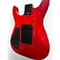 Used Jackson JS34Q Dinky Trans Red Solid Body Electric Guitar