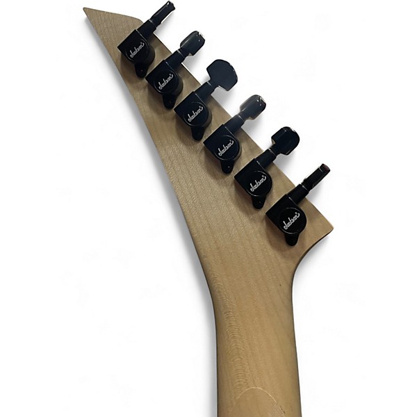 Used Jackson JS34Q Dinky Trans Red Solid Body Electric Guitar